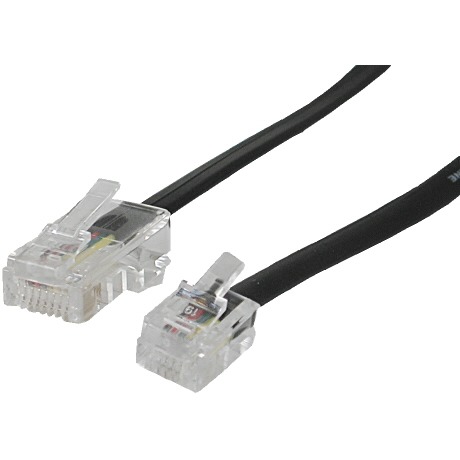 RJ Cable with fitted connections