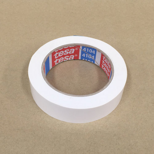 Tesa White Capping Tape -66m Roll