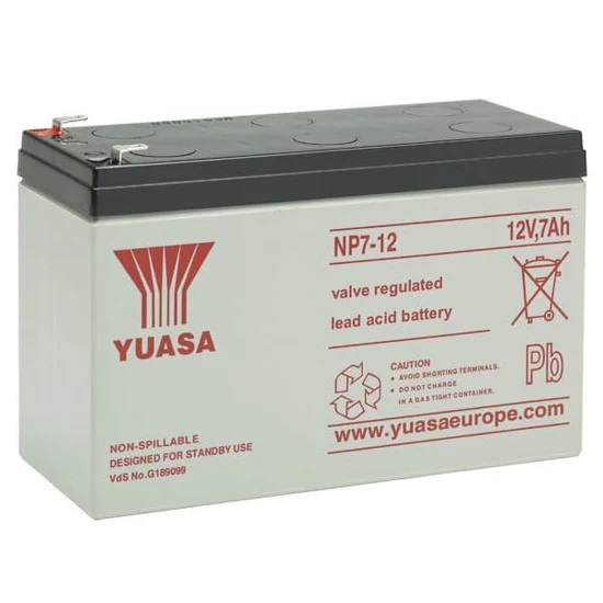 Yuasa Battery 12v 7Ah